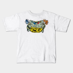 Two Headed Slider Turtle, Two Heads are better than one! Kids T-Shirt